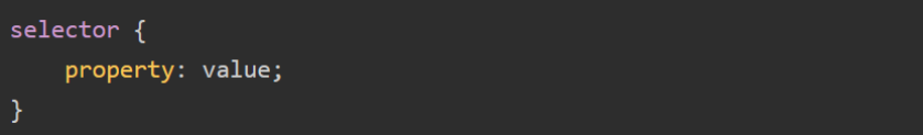 CSS syntax